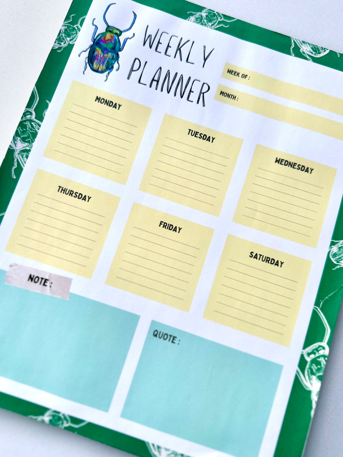 Weekly Planner