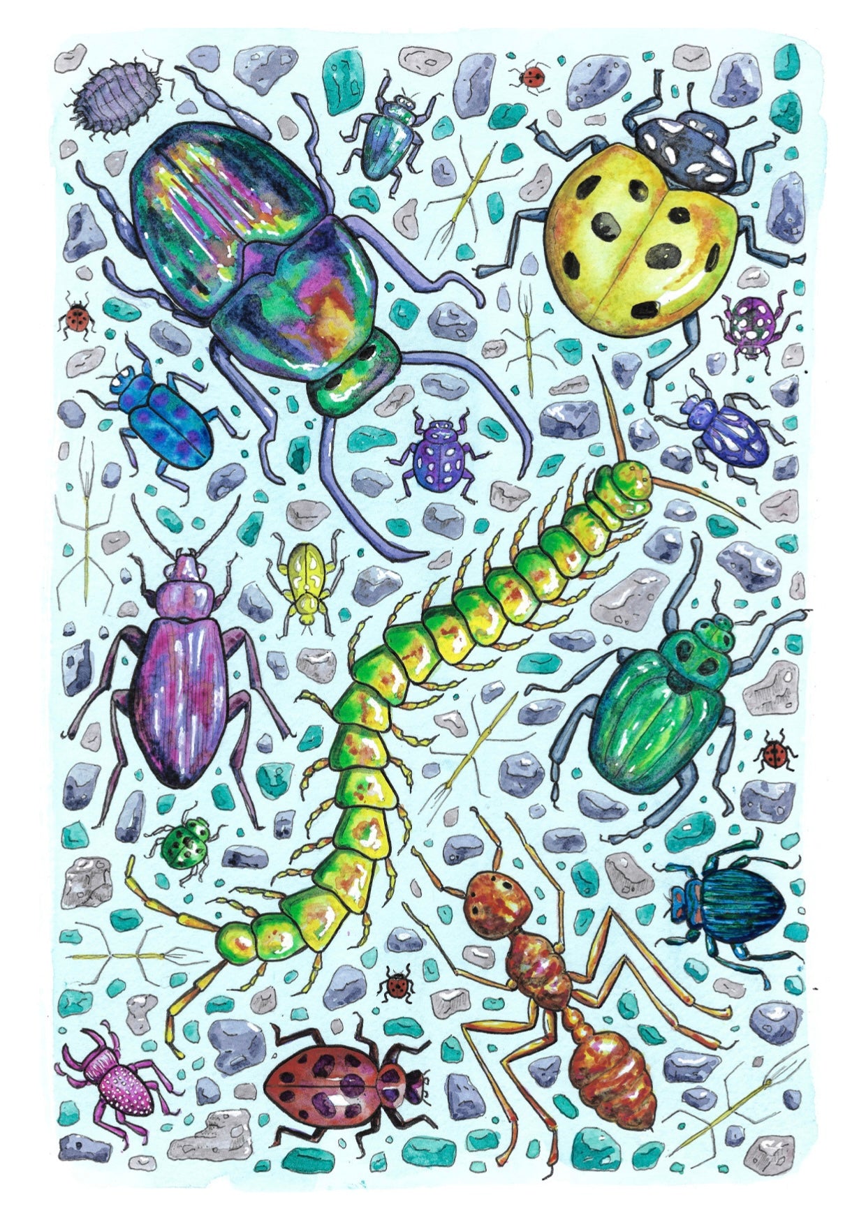 'A Bug's Life' A6 Postcard