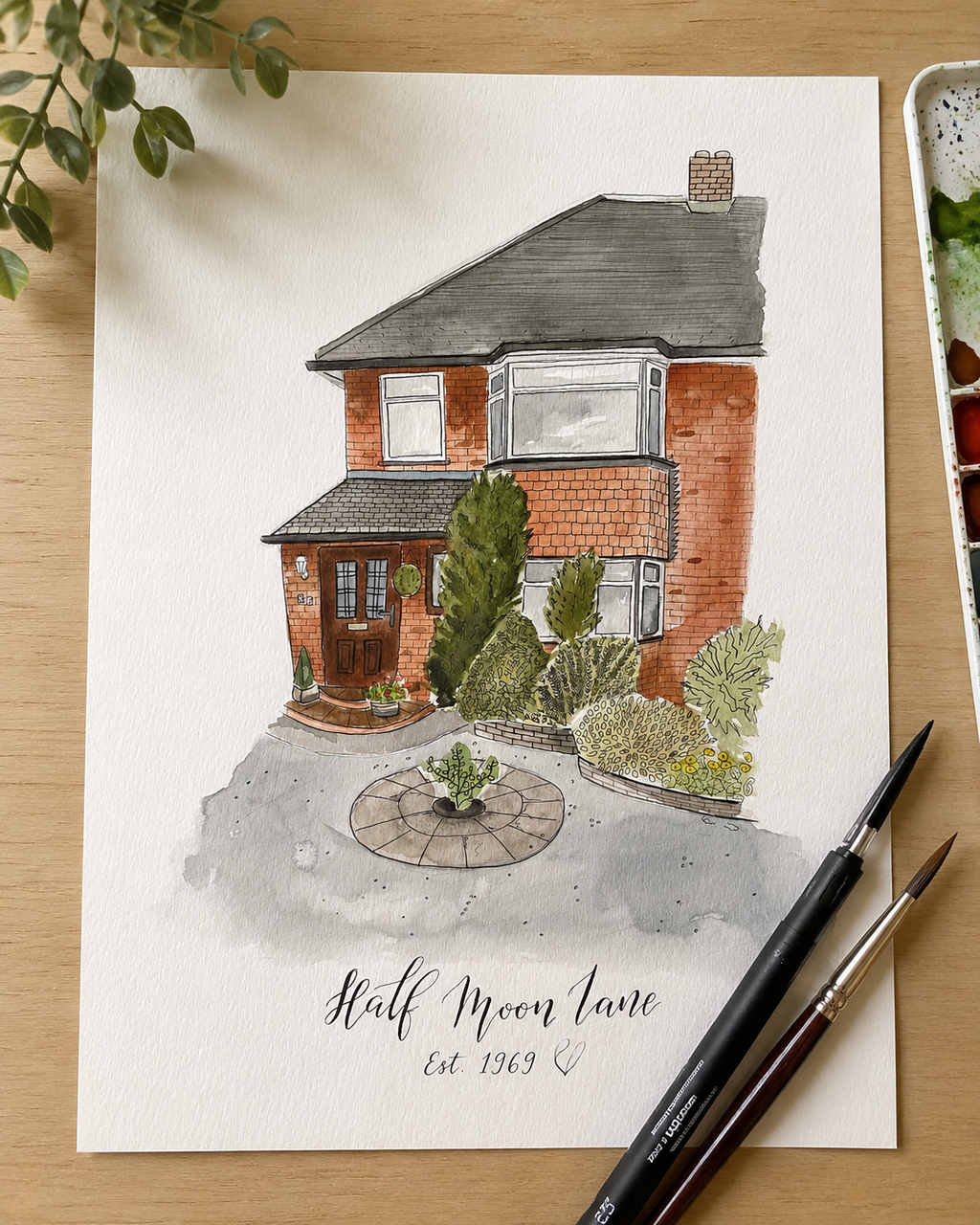 Custom Building Illustration