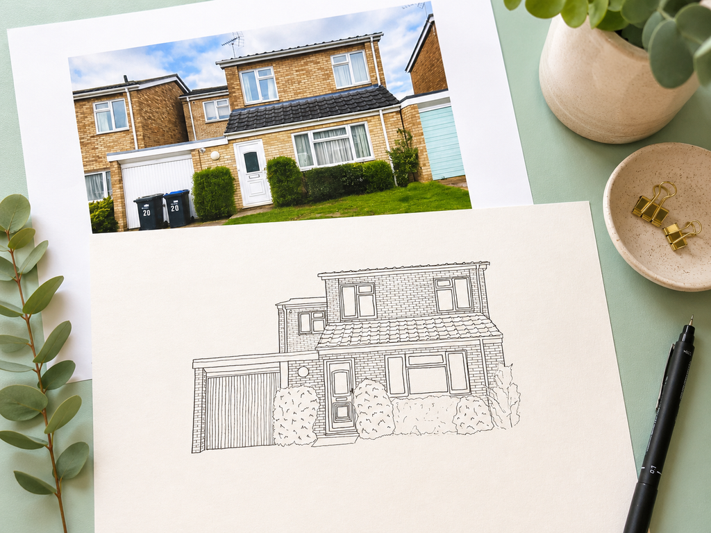 Custom Building Illustration