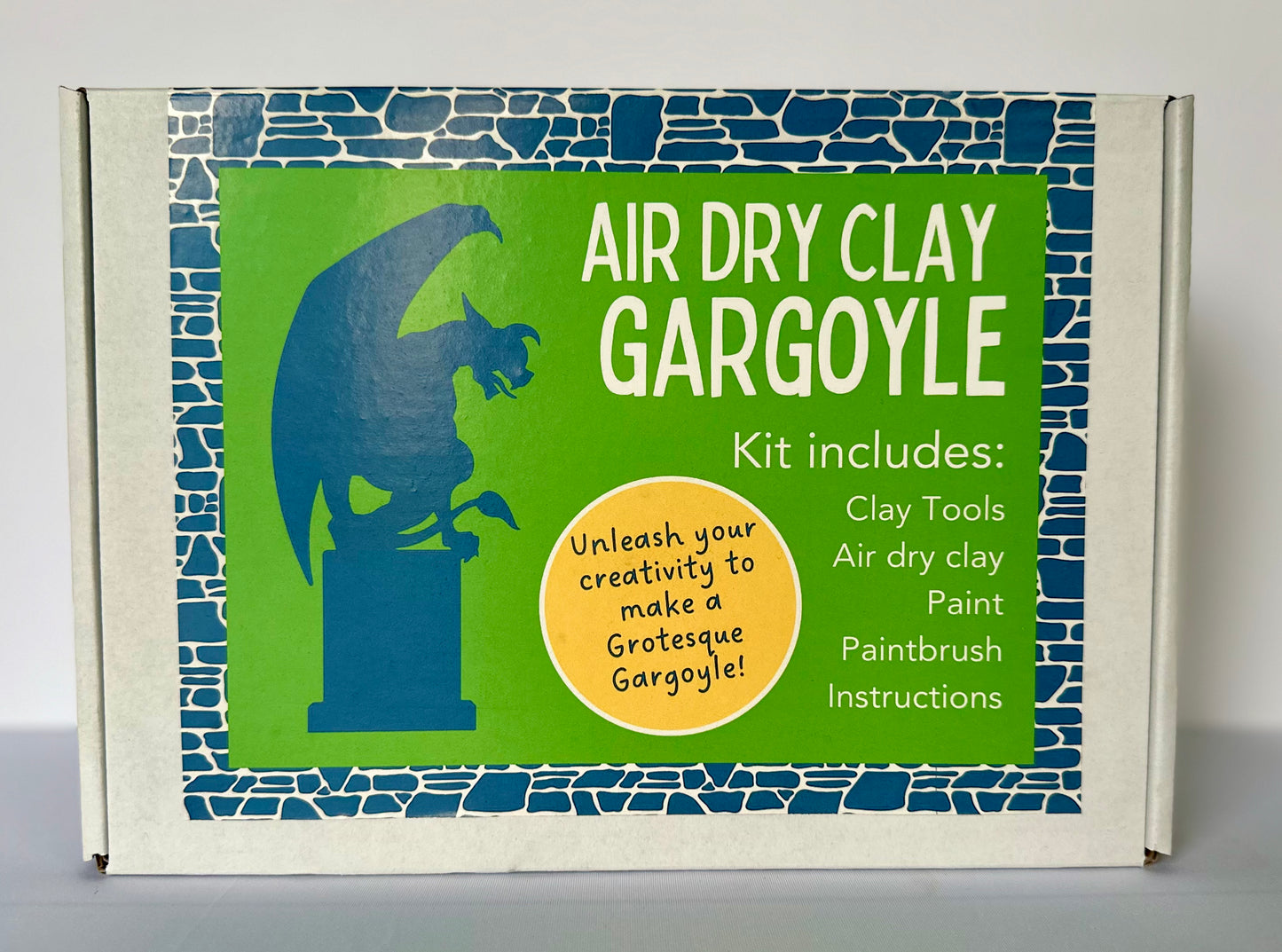 Air Dry Clay GARGOYLE Craft Box