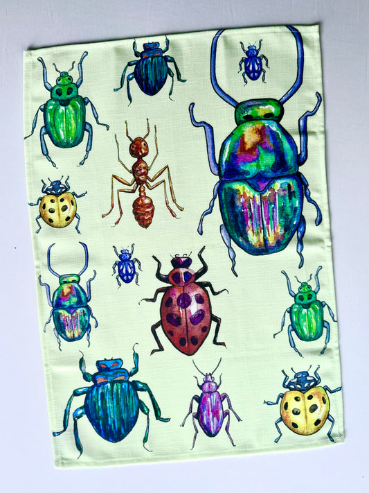 Tea Towel Bugs