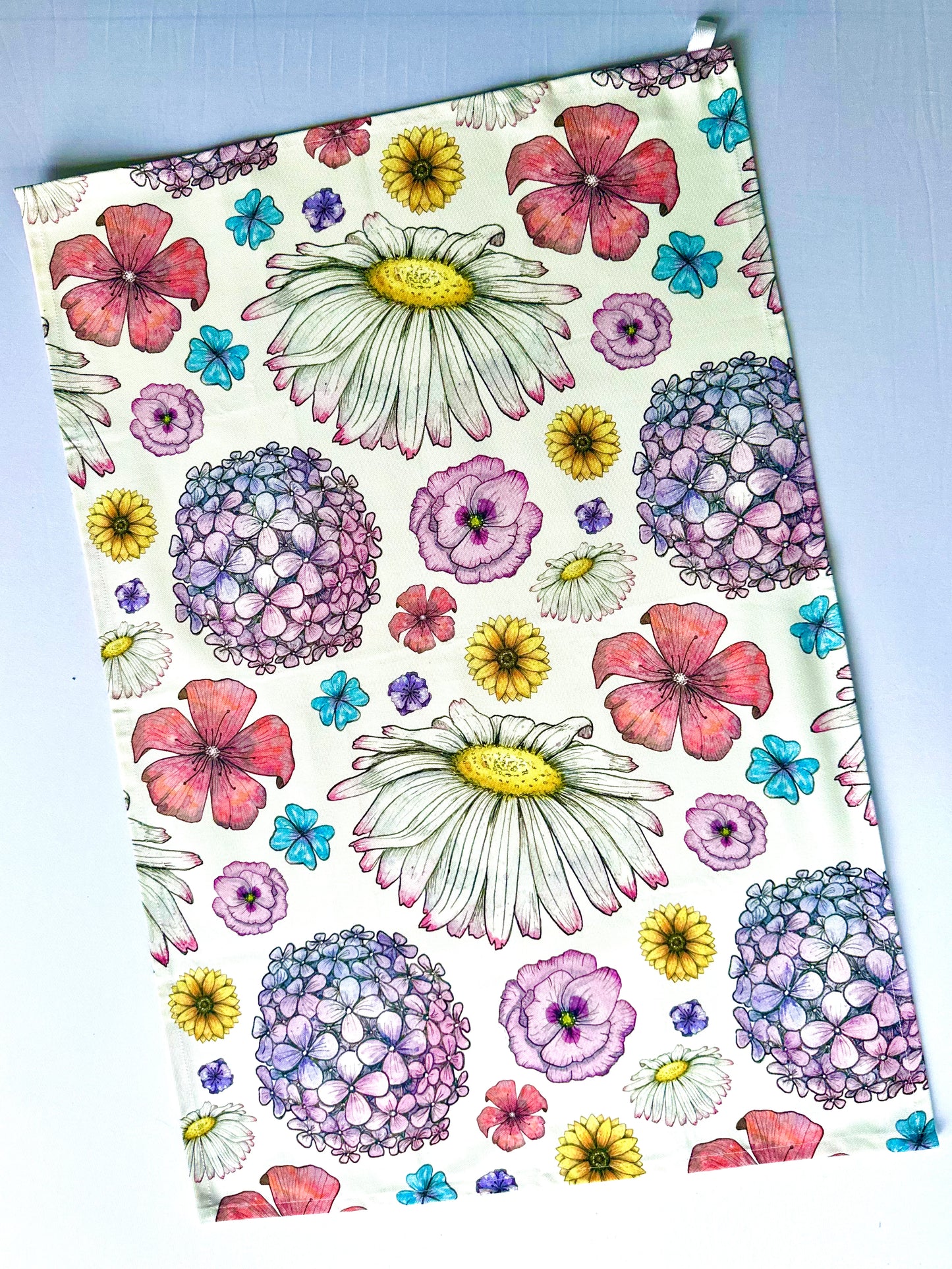 Tea Towel Flowers