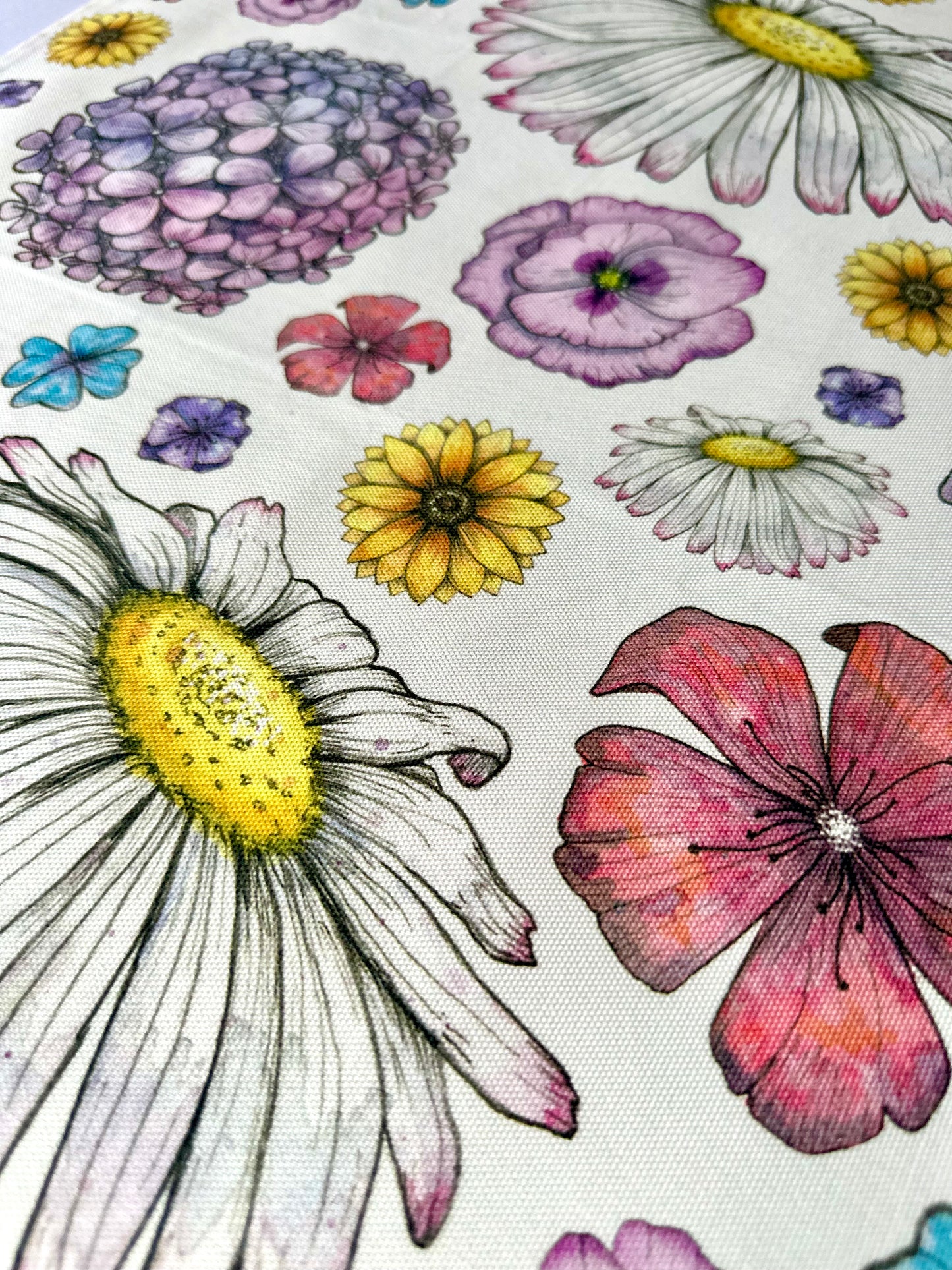 Tea Towel Flowers