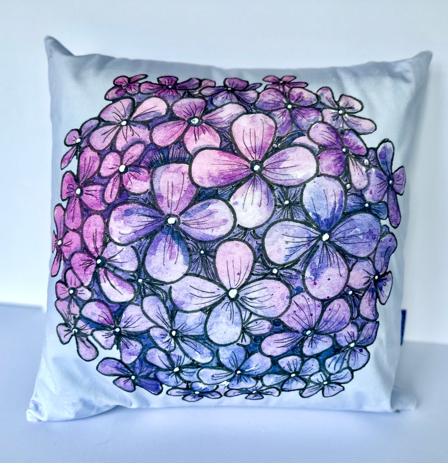 Hydrangea Cushion