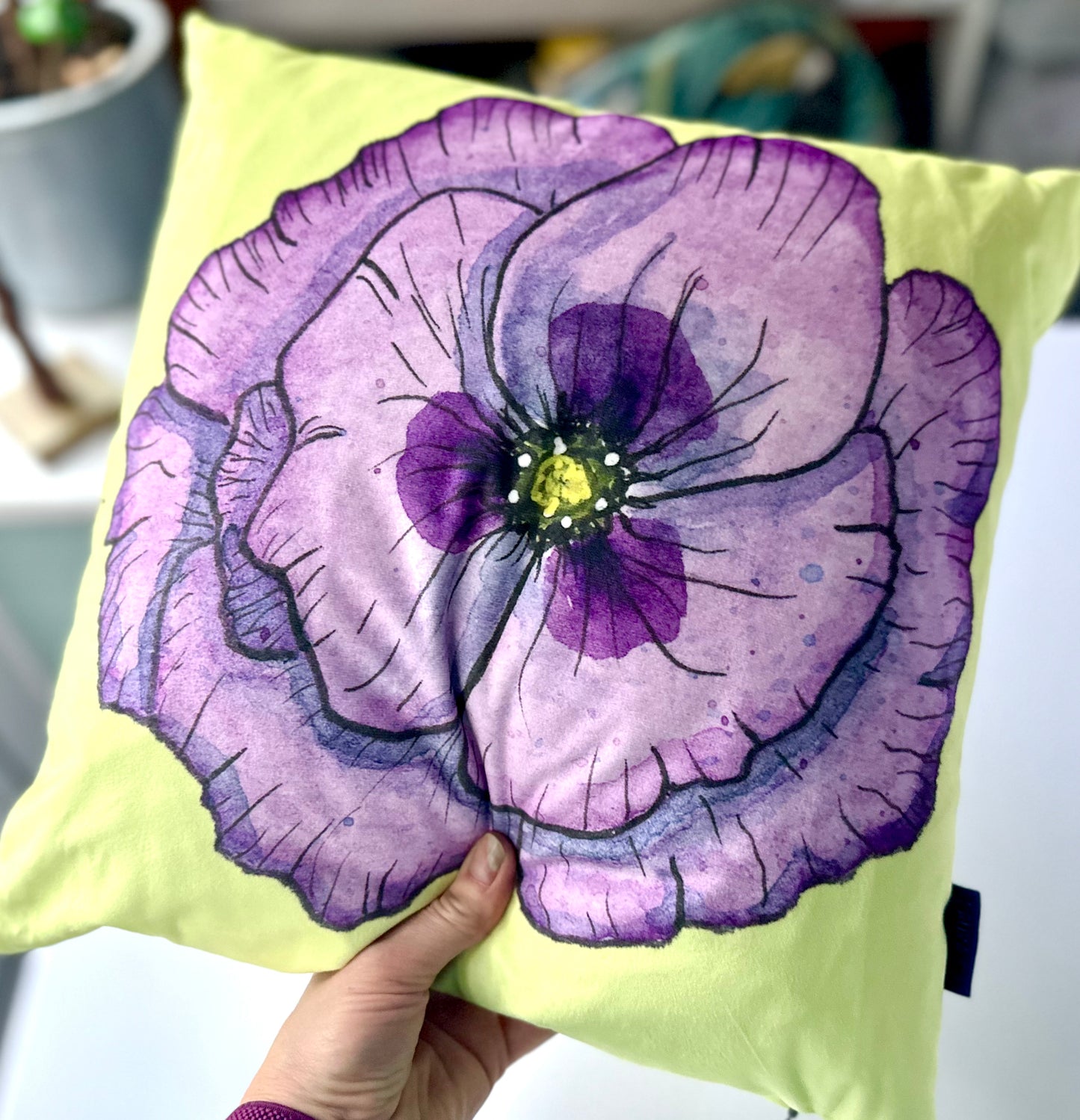 Poppy Cushion